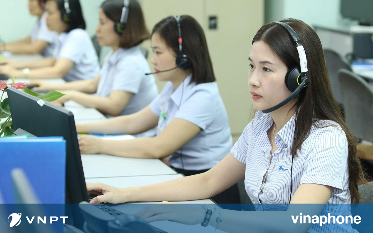 Đội ngũ tư vấn và CSKH của VNPT luôn sẵn sàng giải đáp các thắc mắc