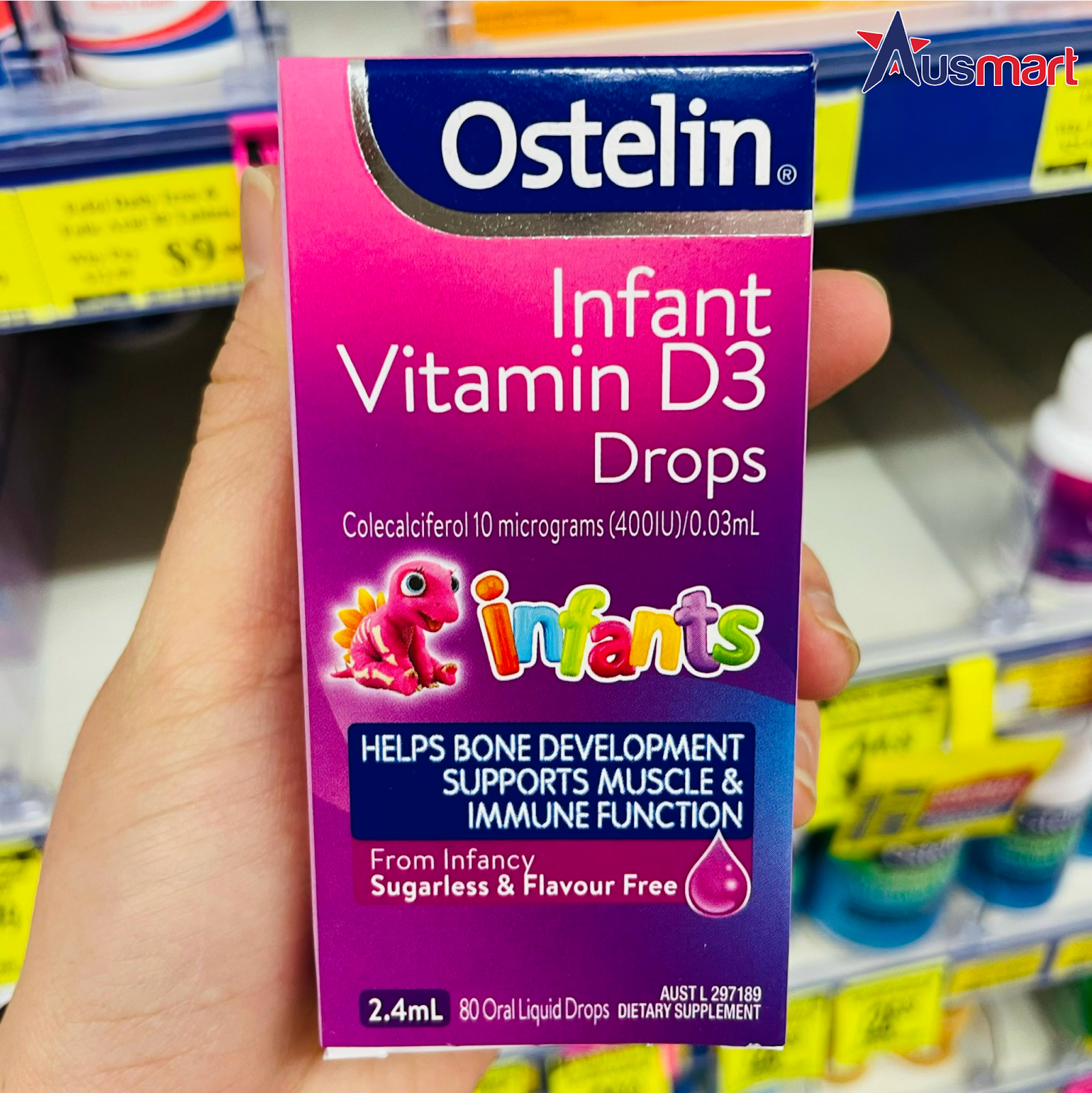 ostelin calcium & vitamin d3 của Úc 1